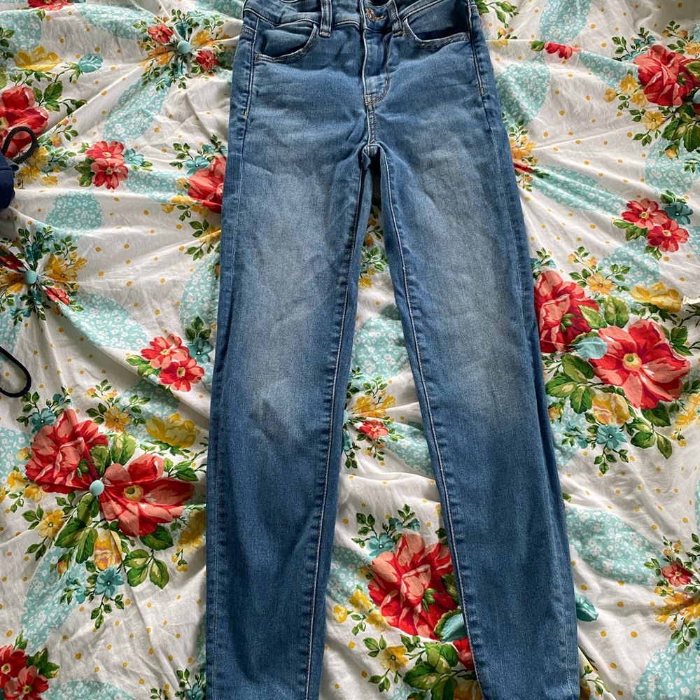 AE American Eagle Blue Jeans, Sz. 00 Short